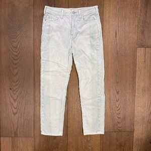Pilcro Anthropologie Women's Mint Green Slim Pants